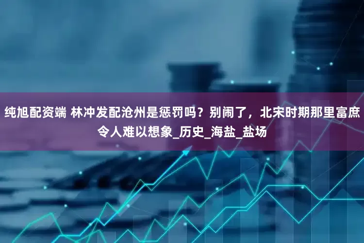 纯旭配资端 林冲发配沧州是惩罚吗？别闹了，北宋时期那里富庶令人难以想象_历史_海盐_盐场