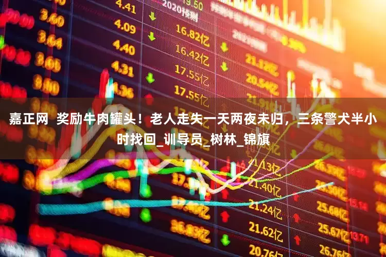 嘉正网  奖励牛肉罐头！老人走失一天两夜未归，三条警犬半小时找回_训导员_树林_锦旗